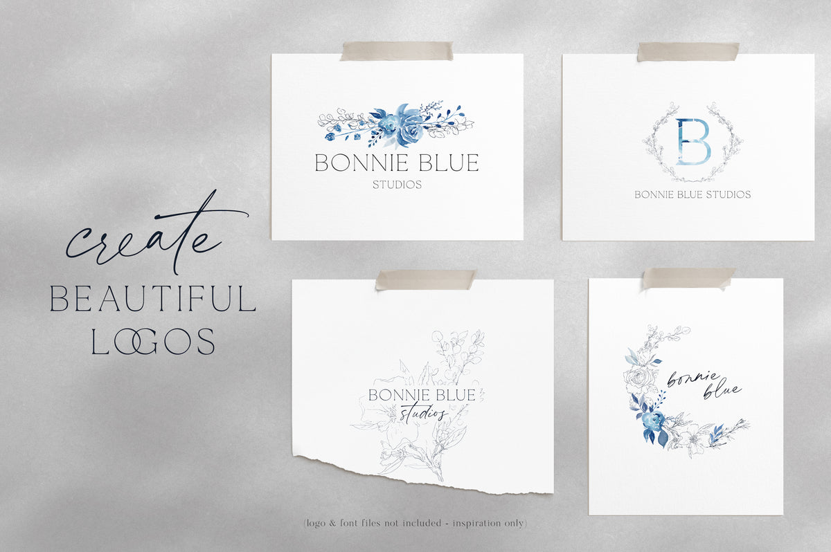 Bonnie Blue Florals