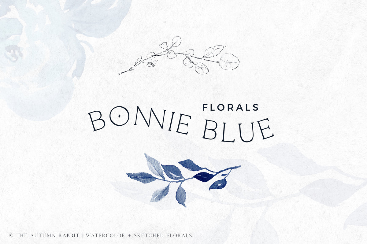 Bonnie Blue Florals